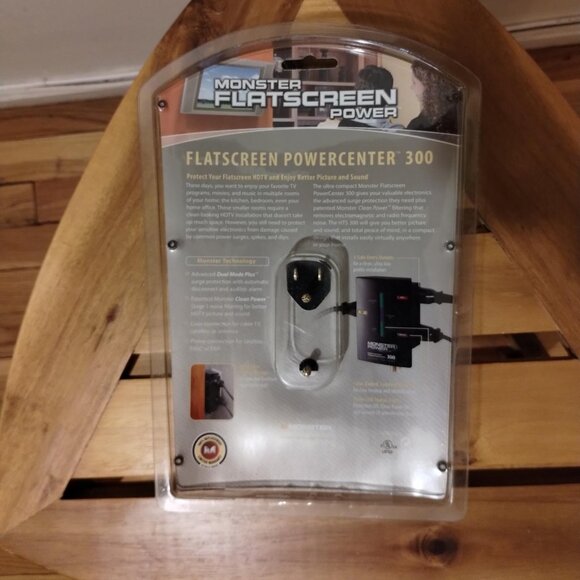 Monster FS MP HTS300 3-Outlet FlatScreen PowerCenter HTS 300 - Picture 5 of 6